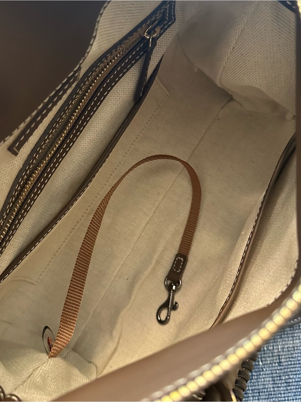 D&B Penrose Satchel in Coffee - Picture 11 of 16